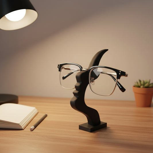 Modern Face Eyeglass Stand
